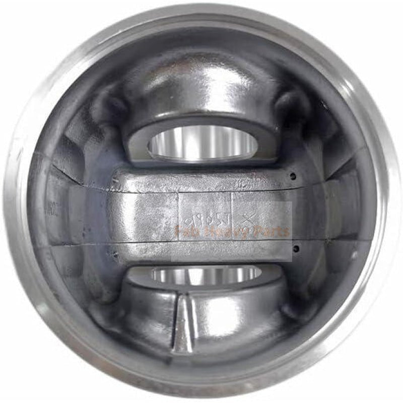 1 Piece Piston With Pin And Clips 65.02501 - 0222B Fits For Doosan DE12TIS Engine Parts - Fab Heavy Parts