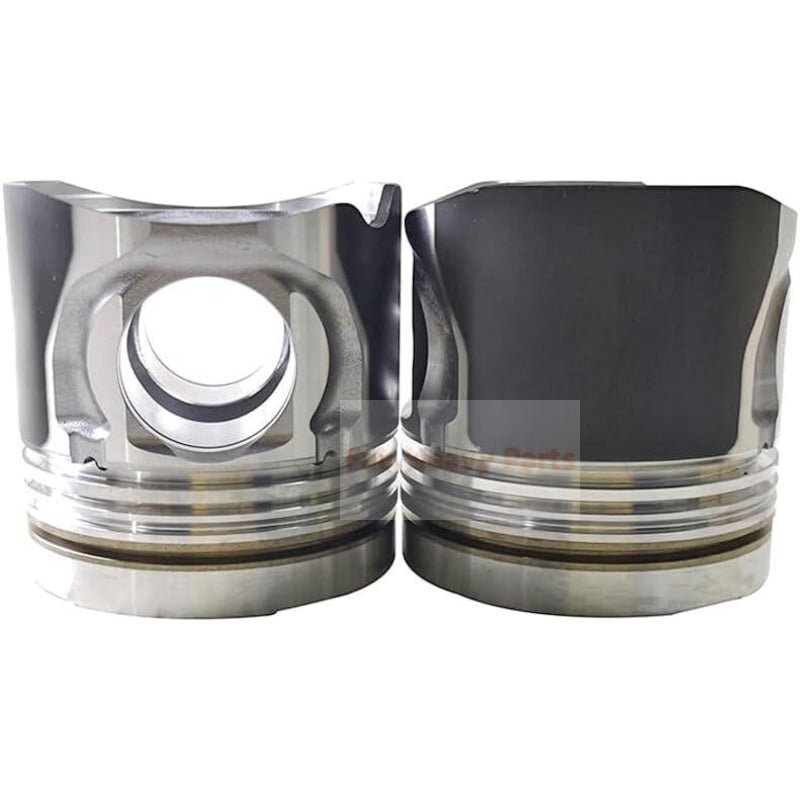 1 Piece Piston With Pin And Clips 65.02501 - 0426 Fits For Doosan DL06 Engine - Fab Heavy Parts