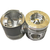 1 Piece Piston With Pin And Clips 65.02501 - 0478 Fits For Doosan DL06 Engine Parts - Fab Heavy Parts
