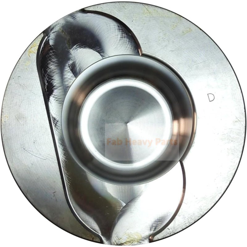 1 Piece Piston With Pin And Clips 65.02501 - 0678 65.02501 - 0770 Fits For Doosan D2848T DV15T Engine - Fab Heavy Parts