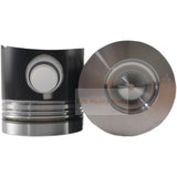 1 Piece Piston With Pin And Clips 65.02501 - 0774 Fits For Doosan DV15TIS Engines - Fab Heavy Parts