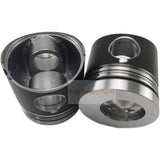 1 Piece Piston With Pin And Clips 65.02501 - 0774 Fits For Doosan DV15TIS Engines - Fab Heavy Parts