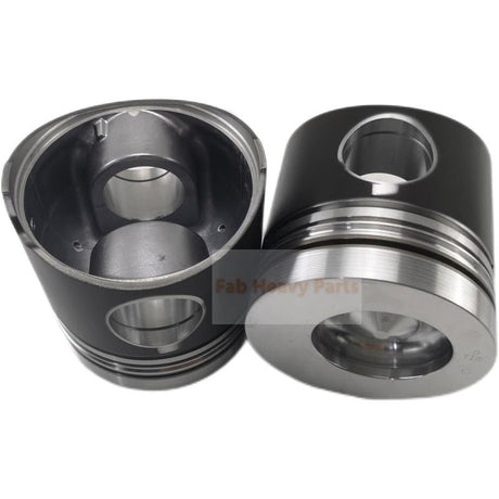 1 Piece Piston With Pin And Clips 65.02501 - 0774 Fits For Doosan DV15TIS Engines - Fab Heavy Parts