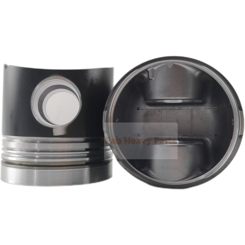 1 Piece Piston With Pin And Clips 65.02501 - 0774 Fits For Doosan DV15TIS Engines - Fab Heavy Parts