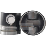 1 Piece Piston With Pin And Clips 65.02501 - 0774 Fits For Doosan DV15TIS Engines - Fab Heavy Parts