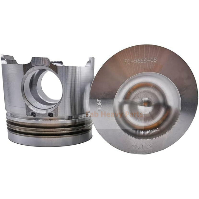 1-częściowy tłok ze sworzniem i zaciskami 7C-5668-8 pasuje do części silnika Caterpillar 3116