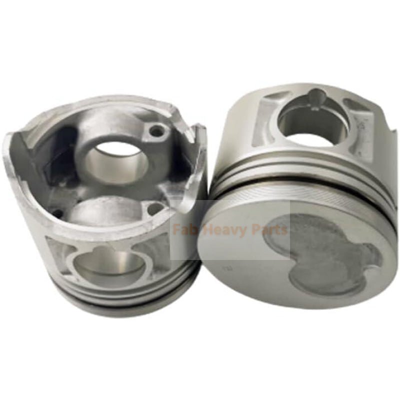 1 Piece Piston With Pin And Clips 8 - 97086 - 449 - 0 8 - 97176 - 622 - 0 8 - 97176 - 623 - 0 Fits For Isuzu 4JG2T Engine - Fab Heavy Parts