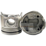 1 Piece Piston With Pin And Clips 8 - 97086 - 449 - 0 8 - 97176 - 622 - 0 8 - 97176 - 623 - 0 Fits For Isuzu 4JG2T Engine - Fab Heavy Parts
