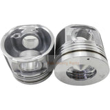 Piston de 1 pièce avec broche et clips 8-98041-062-0 s'adapte pour le moteur Isuzu 4HK1-TC