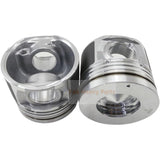 1 Piece Piston With Pin And Clips 8 - 98041 - 062 - 0 Fits For Isuzu Engine 4HK1 - TC - Fab Heavy Parts