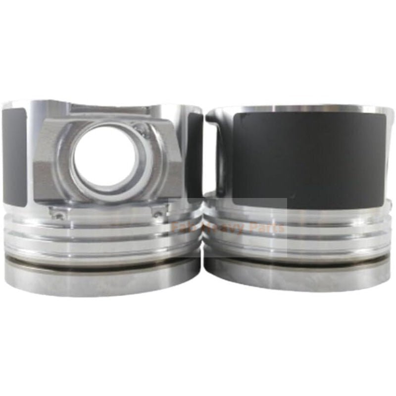 1 Piece Piston With Pin And Clips 8 - 98041 - 062 - 0 Fits For Isuzu Engine 4HK1 - TC - Fab Heavy Parts