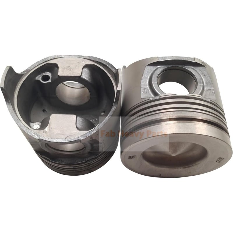 1 Piece Piston With Pin And Clips 8 - 98244 - 522 - 0 Fits For Isuzu AA - 6HK1X Engine Parts - Fab Heavy Parts