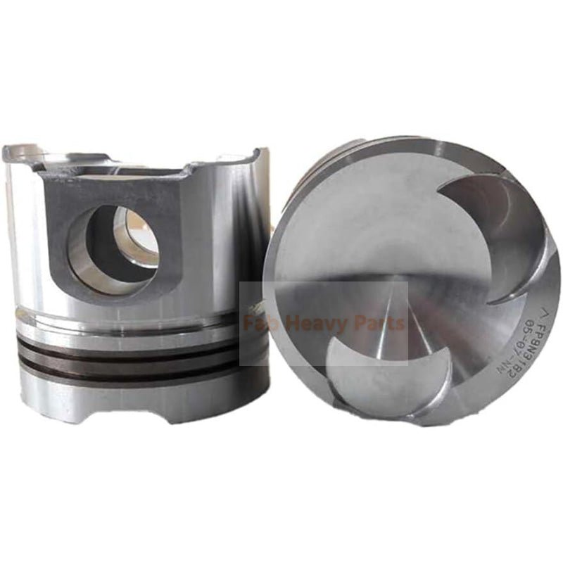 1 Piece Piston With Pin And Clips 8N3182 Fits For Caterpillar 3306 Diesel Engine Parts - Fab Heavy Parts