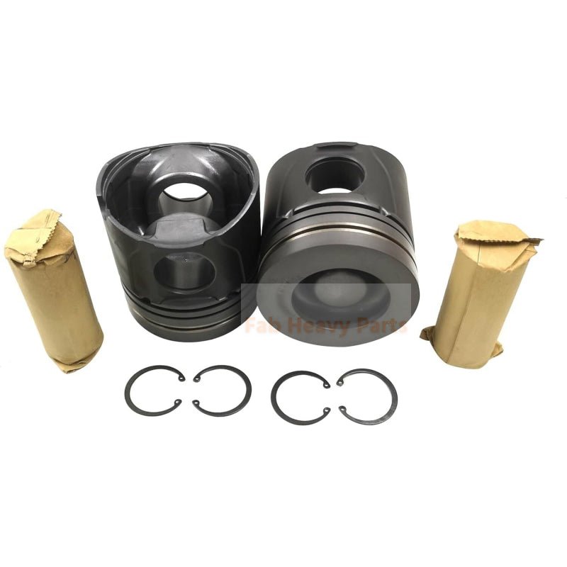 1 Piece Piston With Pin And Clips 9883111 Fits For Liebherr D924 D926 Engine - Fab Heavy Parts