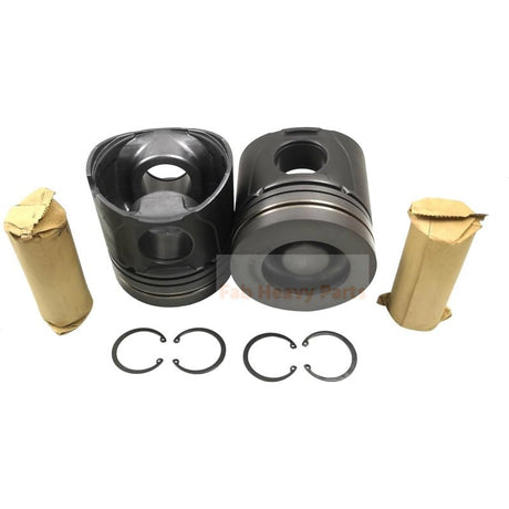 1 Piece Piston With Pin And Clips 9883111 Fits For Liebherr D924 D926 Engine - Fab Heavy Parts