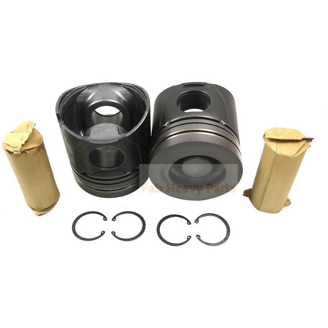 1 Piece Piston With Pin And Clips 9883111 Fits For Liebherr D924 D926 Engine - Fab Heavy Parts