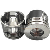 1 Piece Piston With Pin And Clips A2010 - EB70A A2010 - EC00B Fits For Nissan YD25 Engine - Fab Heavy Parts