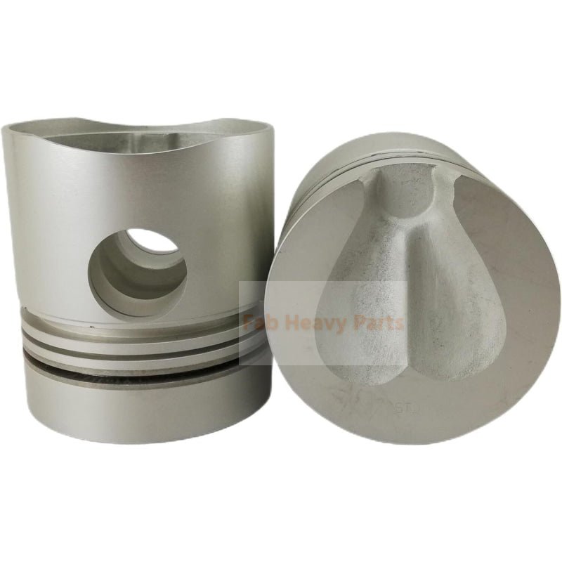 1 Piece Piston With Pin And Clips ME024402 ME023774 ME024407 Fits For Mitsubishi 6DS7 6DS70 Engine Parts - Fab Heavy Parts
