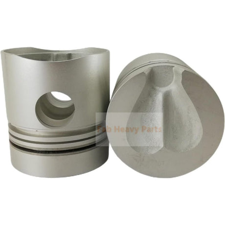 1 Piece Piston With Pin And Clips ME024402 ME023774 ME024407 Fits For Mitsubishi 6DS7 6DS70 Engine Parts - Fab Heavy Parts