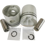 1 Piece Piston With Pin And Clips ME024402 ME023774 ME024407 Fits For Mitsubishi 6DS7 6DS70 Engine Parts - Fab Heavy Parts