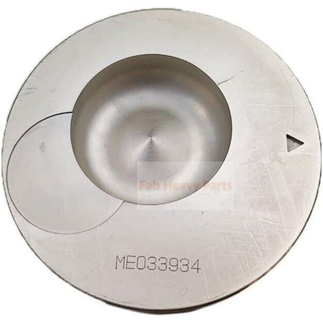 1 Piece Piston With Pin And Clips ME032661 ME072033 ME072035 ME033934 Fits For Mitsubishi 6D15 Engine - Fab Heavy Parts