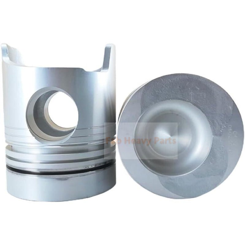 1 Piece Piston With Pin And Clips ME052469 ME052090 ME052264 Fits For Mitsubishi 6D20 Engine Parts - Fab Heavy Parts