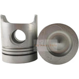 1 Piece Piston With Pin And Clips ME052664 Fits For Mitsubishi 6D22T Engine - Fab Heavy Parts