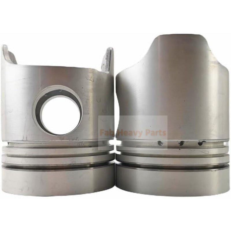 1 Piece Piston With Pin And Clips ME052664 Fits For Mitsubishi 6D22T Engine - Fab Heavy Parts