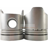 1 Piece Piston With Pin And Clips ME052664 Fits For Mitsubishi 6D22T Engine - Fab Heavy Parts