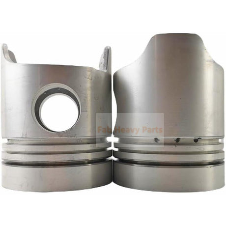 1 Piece Piston With Pin And Clips ME052664 Fits For Mitsubishi 6D22T Engine - Fab Heavy Parts