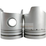 1 Piece Piston With Pin And Clips ME052792 Fits For Mitsubishi 6D22 - 3AT Engine Parts - Fab Heavy Parts