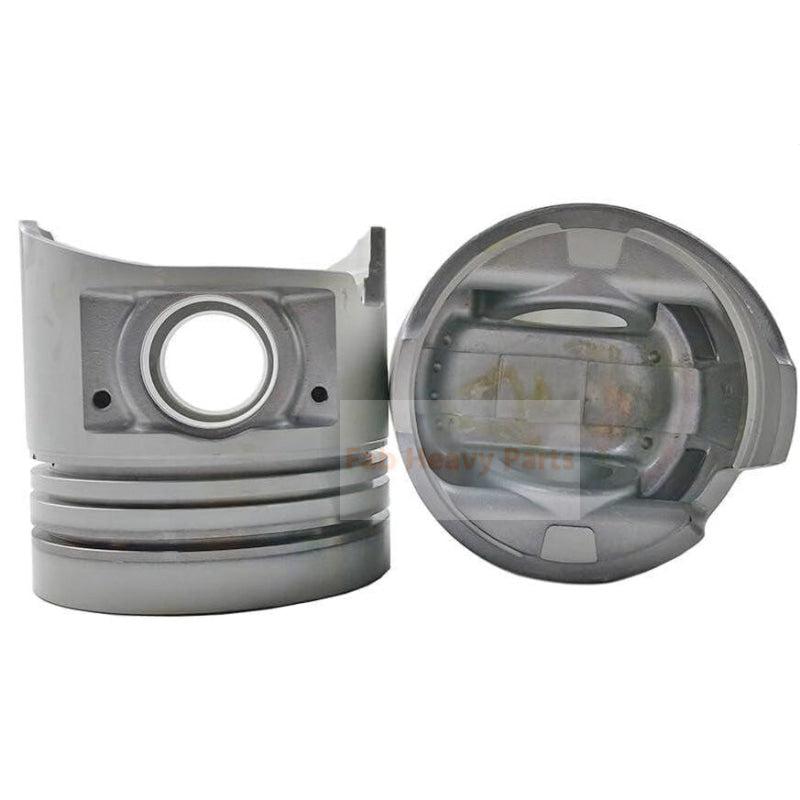 1 Piece Piston With Pin And Clips ME072062 Fits For Mitsubishi 6D16 Engines - Fab Heavy Parts