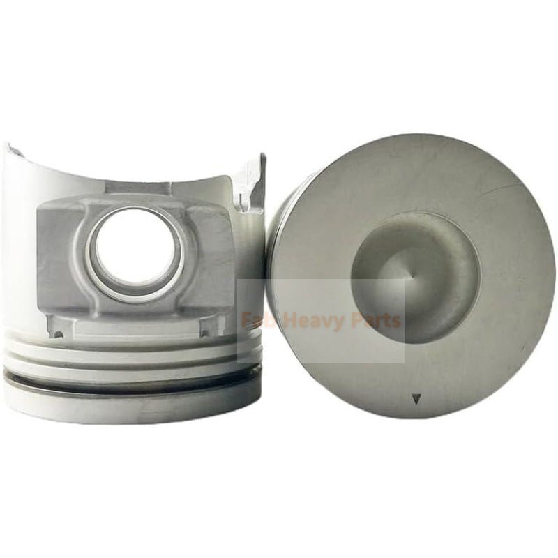 1 Piece Piston With Pin And Clips ME072548 Fits For Mitsubishi 6D17 24V Engine - Fab Heavy Parts