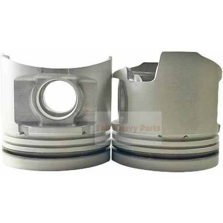 1 Piece Piston With Pin And Clips ME072548 Fits For Mitsubishi 6D17 24V Engine - Fab Heavy Parts