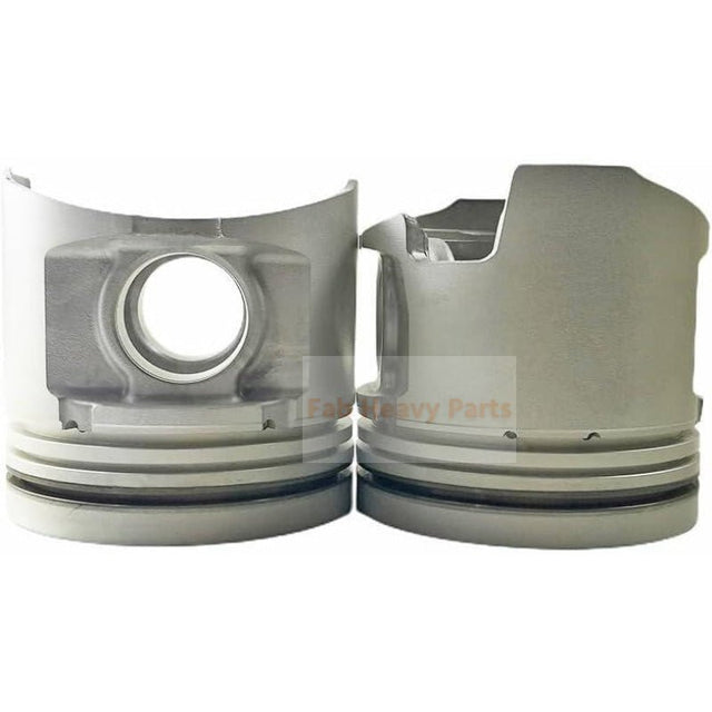 1 Piece Piston With Pin And Clips ME072548 Fits For Mitsubishi 6D17 24V Engine - Fab Heavy Parts