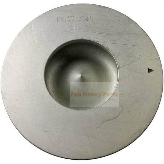 1 Piece Piston With Pin And Clips ME072548 Fits For Mitsubishi 6D17 24V Engine - Fab Heavy Parts