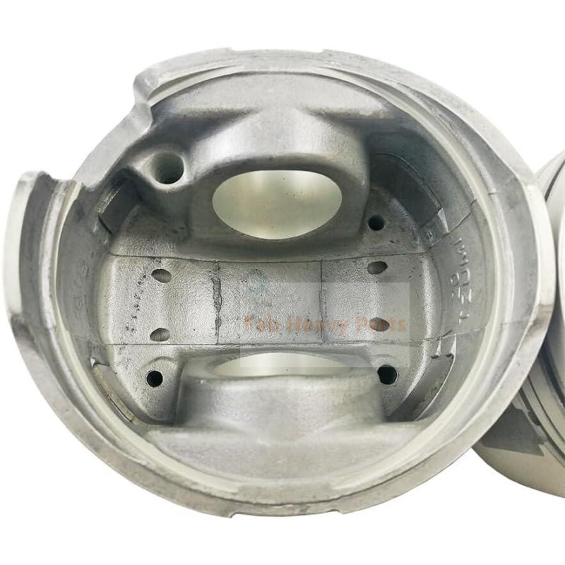 1 Piece Piston With Pin And Clips ME072549 Fits For Mitsubishi 6D16T 24V Engine - Fab Heavy Parts