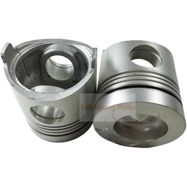 1 Piece Piston With Pin And Clips ME090167 Fits For Mitsubishi 8DC9T - 3V Engine Parts - Fab Heavy Parts