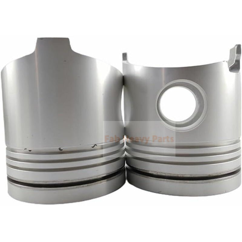 1 Piece Piston With Pin And Clips ME091048 ME090163 Fits For Mitsubishi 8DC91 8DC92A Engine Parts - Fab Heavy Parts