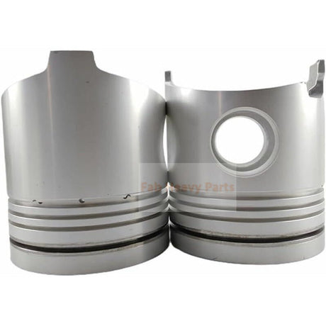 1 Piece Piston With Pin And Clips ME091048 ME090163 Fits For Mitsubishi 8DC91 8DC92A Engine Parts - Fab Heavy Parts