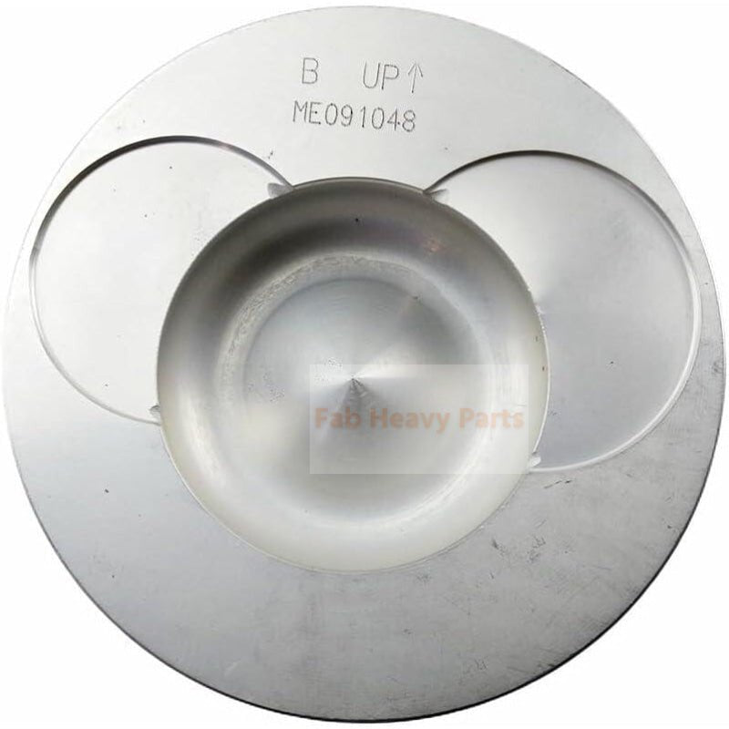 1 Piece Piston With Pin And Clips ME091048 ME090163 Fits For Mitsubishi 8DC91 8DC92A Engine Parts - Fab Heavy Parts