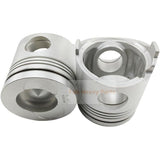 1 Piece Piston With Pin And Clips ME091048 ME090163 Fits For Mitsubishi 8DC91 8DC92A Engine Parts - Fab Heavy Parts