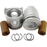 1 Piece Piston With Pin And Clips ME121199 Fits For Mitsubishi 6D40T Engine - Fab Heavy Parts