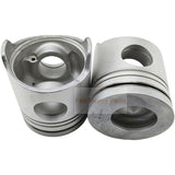 1 Piece Piston With Pin And Clips ME158096 Fits For Mitsubishi 6D24T Engine - Fab Heavy Parts