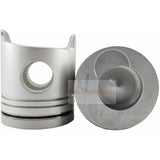 1 Piece Piston With Pin And Clips ME158096 Fits For Mitsubishi 6D24T Engine - Fab Heavy Parts