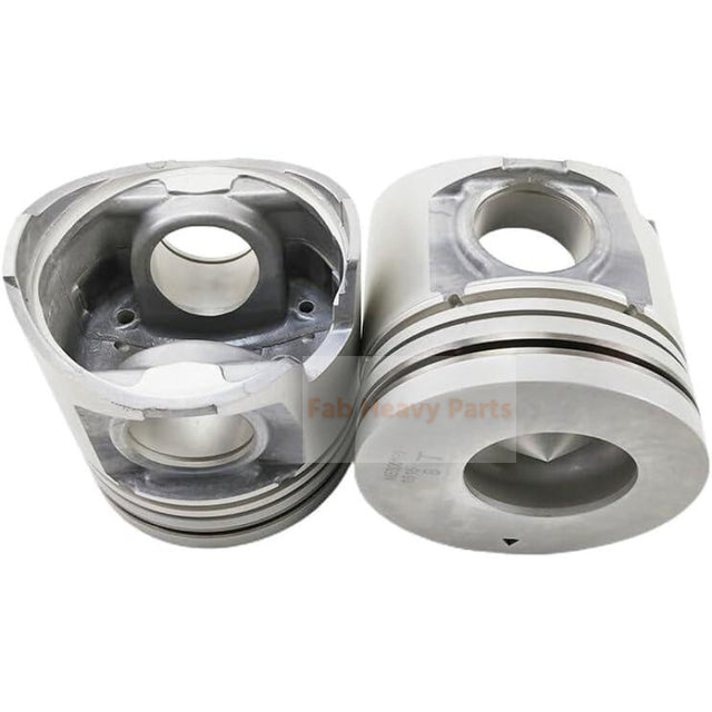Piston 1 pièce avec broche et clips ME300199 convient au moteur Mitsubishi 6d16t