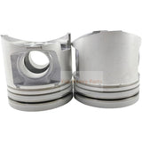 Piston 1 pièce avec broche et clips ME300199 convient au moteur Mitsubishi 6d16t