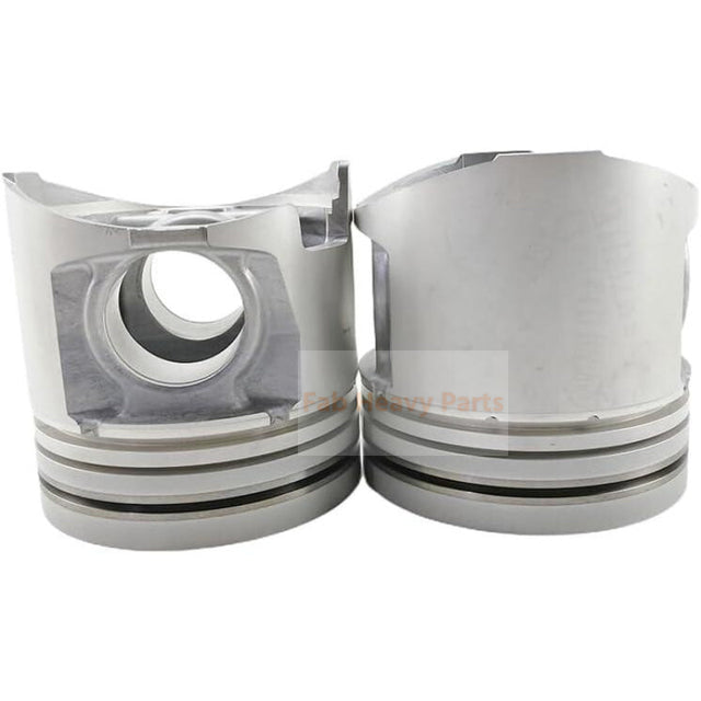 Piston 1 pièce avec broche et clips ME300199 convient au moteur Mitsubishi 6d16t