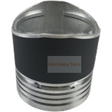 1 Piece Piston With Pin And Clips MM406610 Fits For Mitsubishi K3D K4D Engine Parts - Fab Heavy Parts