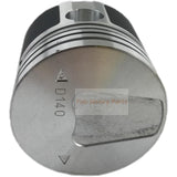 1 Piece Piston With Pin And Clips MM406610 Fits For Mitsubishi K3D K4D Engine Parts - Fab Heavy Parts